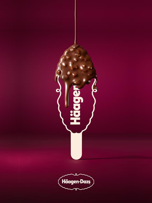 Haagen-Dezs-Chocolate drip Stickbar